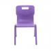 Titan One Piece Classroom Chair 432x408x690mm Purple (Pack of 10) KF78564 KF78564