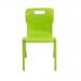 Titan One Piece Classroom Chair 480x486x799mm Lime (Pack of 10) KF78576 KF78576