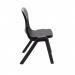 Titan 1 Piece Chair 430mm Black Pack of 10 KF78579 KF78579