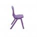 Titan One Piece Classroom Chair 482x510x829mm Purple (Pack of 10) KF78585 KF78585