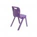 Titan One Piece Classroom Chair 482x510x829mm Purple (Pack of 10) KF78585 KF78585