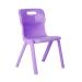 Titan One Piece School Chair 260mm Purple Pack of 30 KF78597