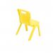 Titan One Piece School Chair 260mm Yellow Pack of 30 KF78599 KF78599