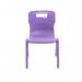 Titan One Piece Classroom Chair 363x343x563mm Purple (Pack of 30) KF78605 KF78605