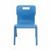 Titan 1 Piece Chair 350mm Sky Blue Pack of 30 KF78617 KF78617