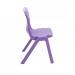 Titan One Piece Classroom Chair 432x408x690mm Purple (Pack of 30) KF78622 KF78622