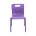 Titan One Piece Classroom Chair 432x408x690mm Purple (Pack of 30) KF78622 KF78622