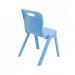 Titan 1 Piece Chair 380mm Sky Blue Pack of 30 KF78626 KF78626