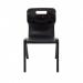 Titan 1 Piece Chair 430mm Black Pack of 30 KF78637 KF78637