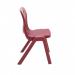 Titan 1 Piece Chair 430mm Burgundy Pack of 30 KF78639 KF78639