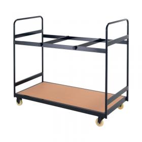 Titan Folding Exam Desk Trolley 25 Capacity 600x1225x1150mm KF78655 KF78655