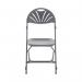 Titan Folding Chair 445x460x870mm Charcoal KF78657 KF78657