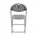 Titan Folding Chair 445x460x870mm Charcoal KF78657 KF78657