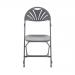 Titan Folding Chair 445x460x870mm Charcoal KF78657 KF78657
