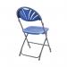 Titan Folding Chair 445x460x870mm Blue KF78658 KF78658