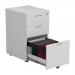 Jemini 3 Drawer Under Desk Pedestal 404x500x690mm White KF78664 KF78664