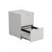 Jemini 2 Drawer Filing Cabinet 464x600x710mm White KF78666 KF78666