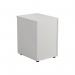 Jemini 2 Drawer Filing Cabinet 464x600x710mm White KF78666 KF78666