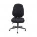 Arista High Back Ergonomic Task Chair 700x700x1040-1160mm Black KF78699 KF78699