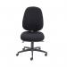 Arista High Back Ergonomic Task Chair 700x700x1040-1160mm Black KF78699 KF78699