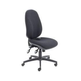 VOW Arista High Back Ergonomic Task Chair 700x700x1040-1160mm Charcoal KF78699 KF78699