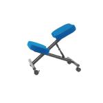 Jemini Kneeling Chair Blue (Seat Dimensions: W420 x D260mm) KF78704 KF78704