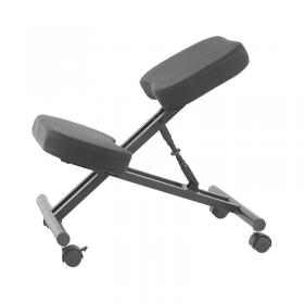 VOW Jemini Kneeling Chair Black 800x200x480mm KF78705 KF78705