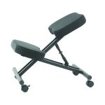 Jemini Kneeling Chair Black 800x200x480mm KF78705 KF78705