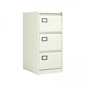 VOW Jemini 3 Drawer Filing Cabinet 470x622x1016mm White KF78707