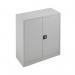 Talos Double Door Stationery Cupboard 920x420x1000mm Grey KF78752 KF78752