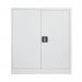 Talos Double Door Stationery Cupboard 920x420x1000mm White KF78753 KF78753