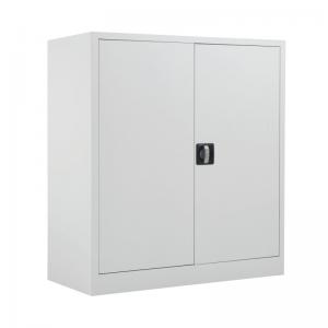 VOW Talos Double Stationery Cupboard 920x420x1000mm White TCSDDC1000WH