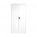 Talos Double Door Stationery Cupboard 920x420x1790mm White KF78755 KF78755