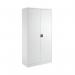 Talos Double Door Stationery Cupboard 920x420x1790mm White KF78755 KF78755