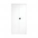 Talos Double Door Stationery Cupboard 920x420x1790mm White KF78755 KF78755