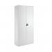 Talos Double Door Stationery Cupboard 920x420x1950mm White KF78757 KF78757