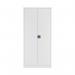 Talos Double Door Stationery Cupboard 920x420x1950mm White KF78757 KF78757