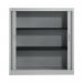 Talos Side Opening Tambour Unit 1000x450x1050mm Grey KF78758 KF78758