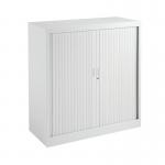 Talos Side Opening Tambour Unit 1000x450x1050mm White KF78759 KF78759