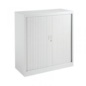 VOW Talos Side Opening Tambour Unit 1000x450x1050mm White TCSOT1050WH KF78759
