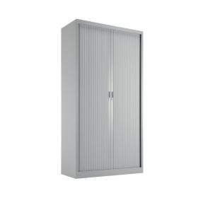 Talos Side Opening Tambour Unit 1000x450x1950mm Grey KF78760 KF78760