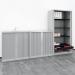 Talos Side Opening Tambour Unit 1000x450x1950mm Grey KF78760 KF78760