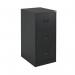 Talos 3 Drawer Filing Cabinet 465x620x1000mm Black KF78766 KF78766