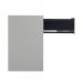 Talos 3 Drawer Filing Cabinet 465x620x1000mm Grey KF78768 KF78768