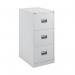 Talos 3 Drawer Filing Cabinet 465x620x1000mm White KF78769 KF78769