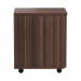 Jemini 2 Drawer Mobile Pedestal 404x500x595mm Walnut KF78942 KF78942