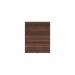 Jemini 3 Drawer Mobile Pedestal 400x500x595mm Walnut KF78944 KF78944