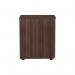 Jemini 3 Drawer Desk High Pedestal 404x600x730mm Walnut KF78948 KF78948