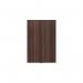 Jemini 3 Drawer Desk High Pedestal 404x600x730mm Walnut KF78948 KF78948