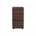 Jemini 3 Drawer Desk High Pedestal 404x600x730mm Walnut KF78948 KF78948